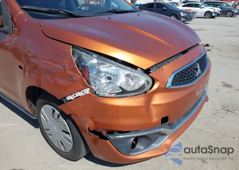 2018 Mitsubishi Mirage Es z USA, uszkodzony, nr VIN ML32A3HJ1JH011082